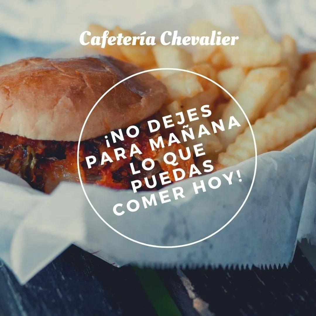 Interior acogedor de Cafetería Chevalier